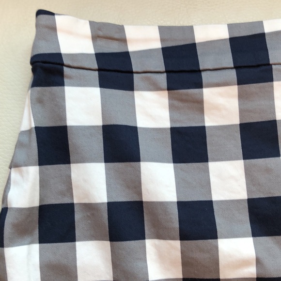 Banana Republic blue/gray/white midi pencil skirt - Picture 2 of 6